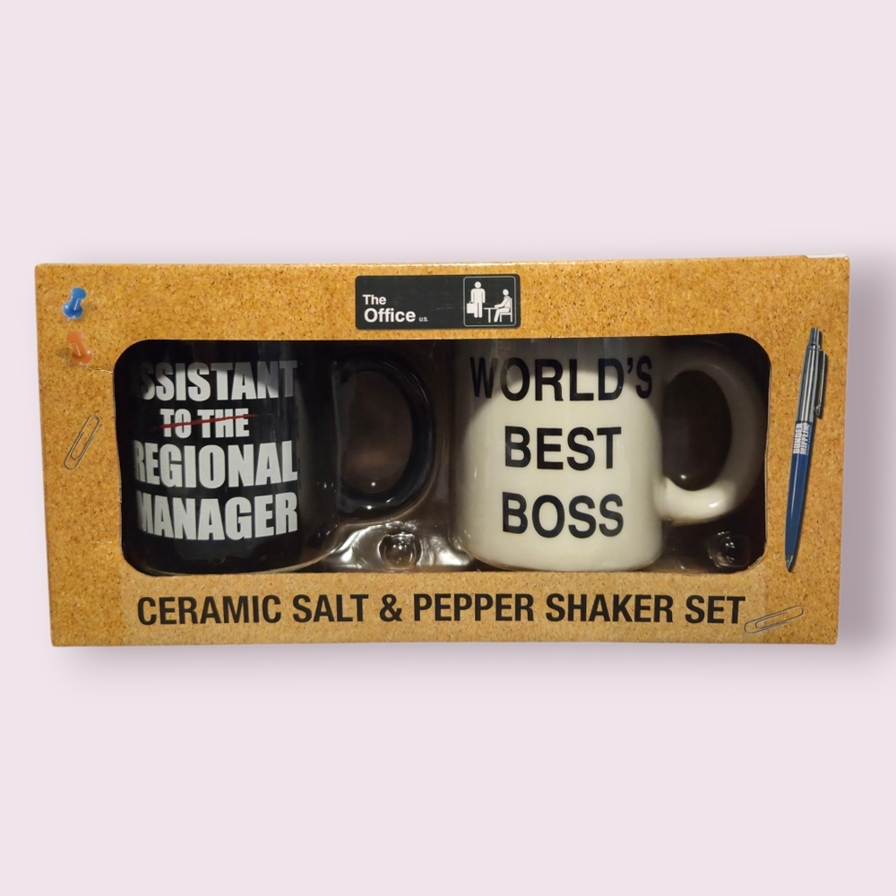 The Office Salt And Pepper Shaker Set